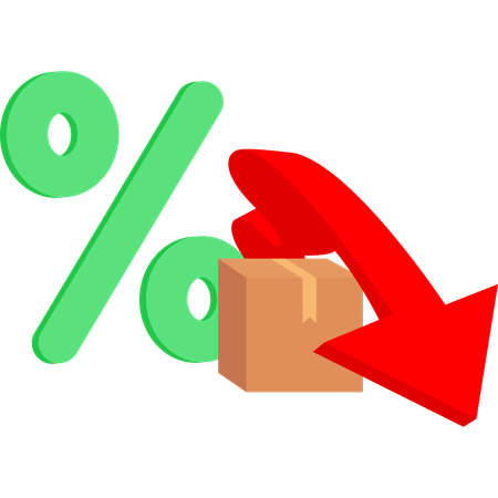 Price drop  Illustration