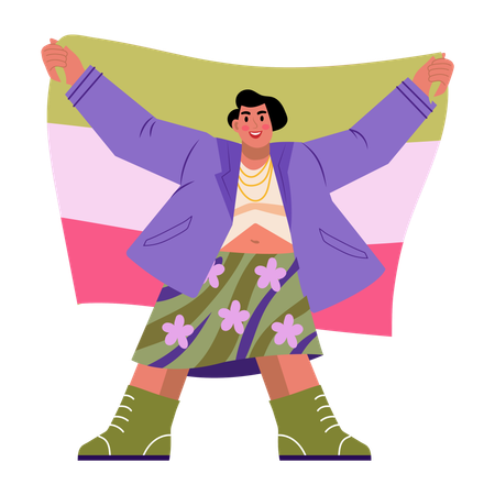 Pride guy  Illustration