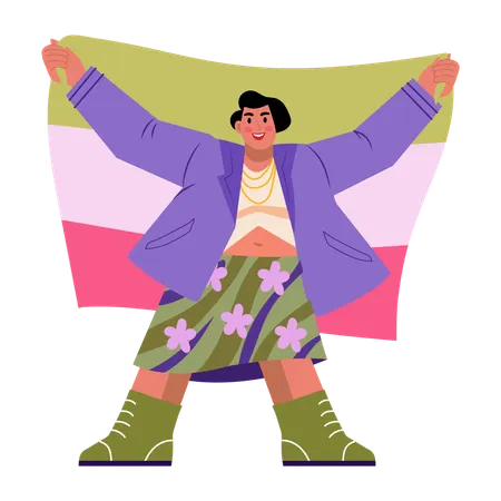 Pride guy  Illustration