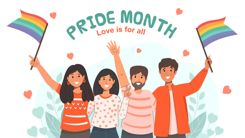 Pride Month Illustration