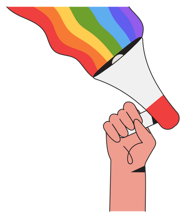Pride month celebration  Illustration