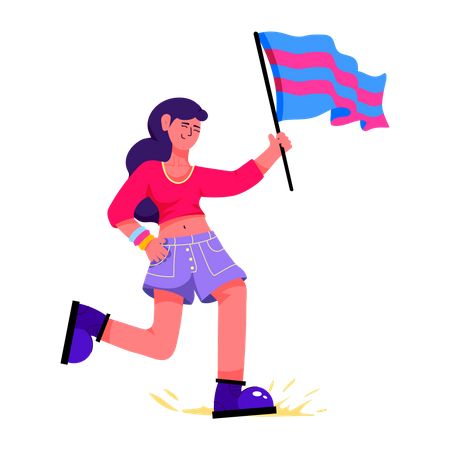 Pride Protest  Illustration