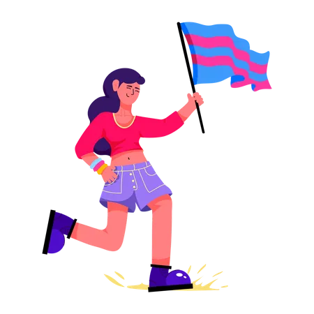 Pride Protest  Illustration