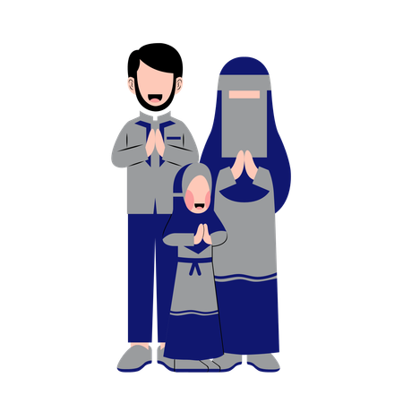 Prières islamiques  Illustration