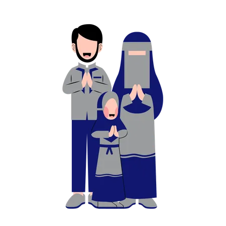 Prières islamiques  Illustration