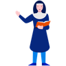 illustration for priest