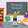 free primary school illustrations