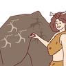 cavewoman illustrations