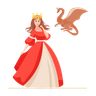 princess illustrations