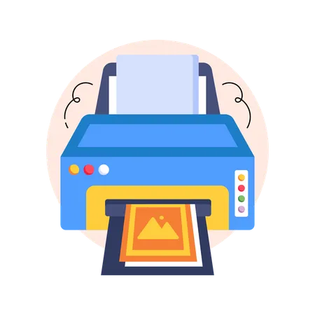 Printer  Illustration