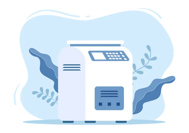 Printing machine  Illustration