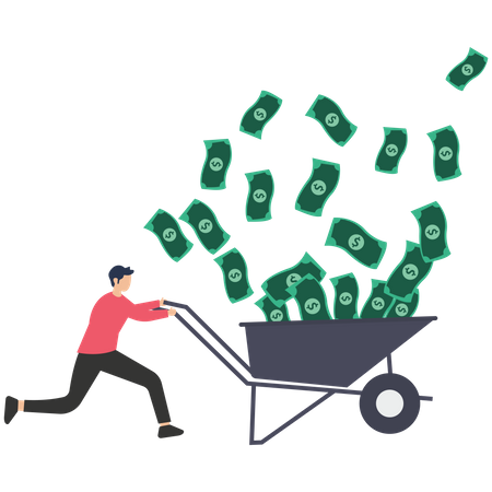 Printing money  Illustration