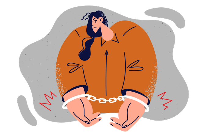 Prisioneira  Ilustração