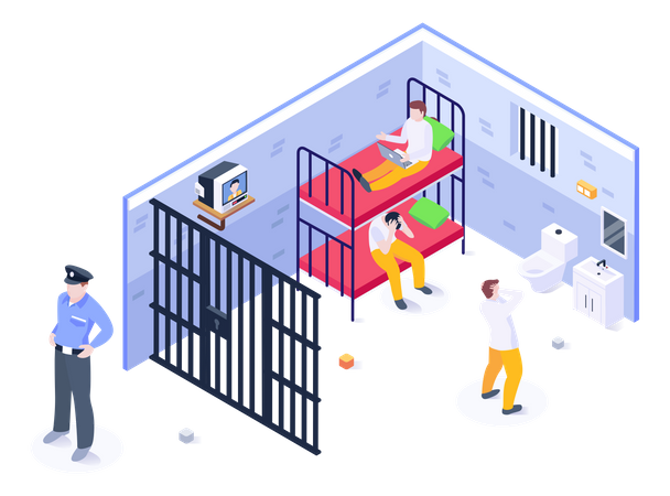 Prison  Illustration