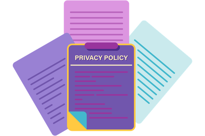 Privacy Policy  Illustration