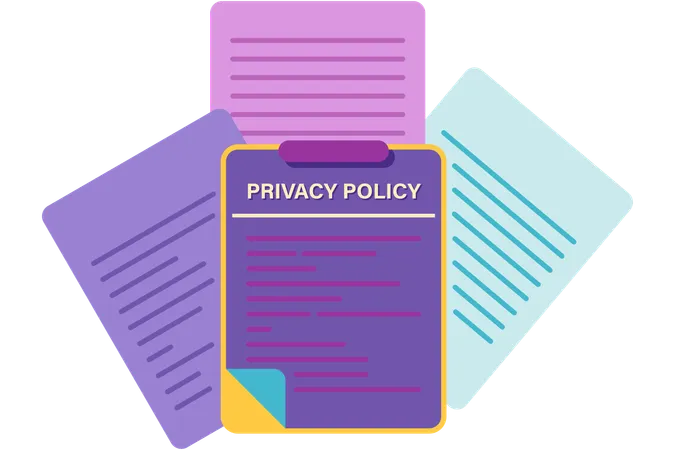 Privacy Policy  Illustration