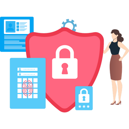 Privacy Shield  Illustration