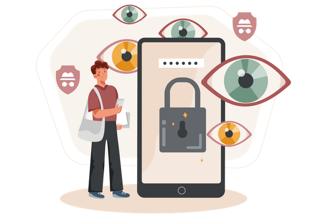 Private data protection using blockchain technology  Illustration