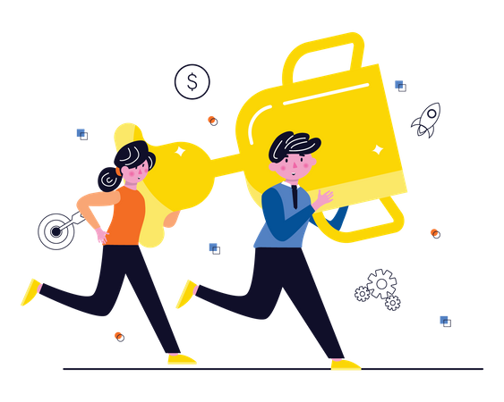Prix d'entreprise  Illustration