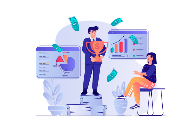 Prix d'entreprise  Illustration