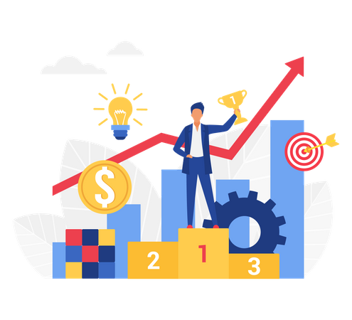Prix d'entreprise  Illustration