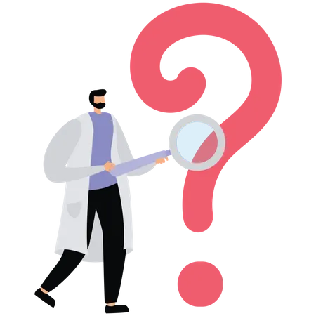 Best Problem analysis Illustration download in PNG & Vector format