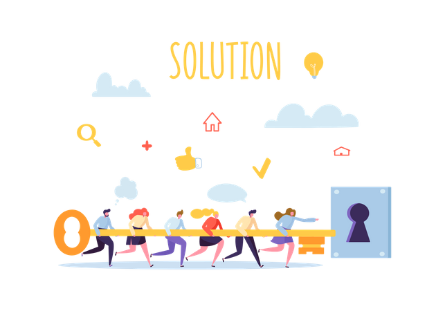 Problem solution key points  Illustration