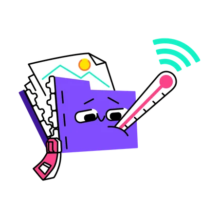Problema con el archivo de datos  Ilustración