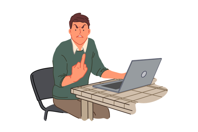 Problema de trabalho  Ilustração