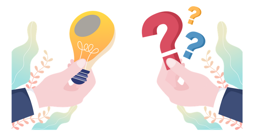 Problema y solución  Ilustración