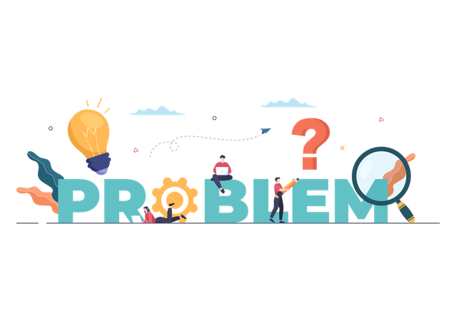 Probleme lösen  Illustration