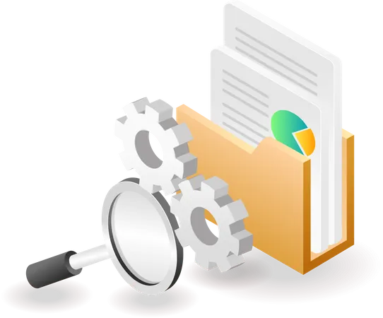 Proceso de búsqueda de datos  Ilustración