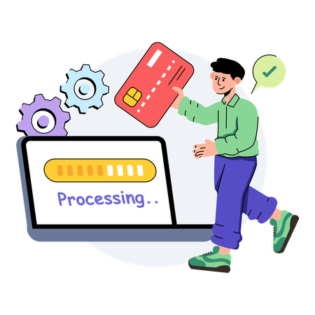 Processing Payments  Illustration