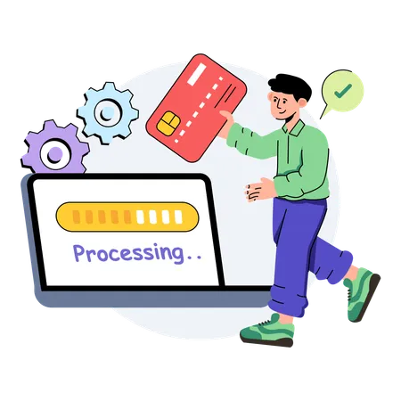 Processing Payments  Illustration