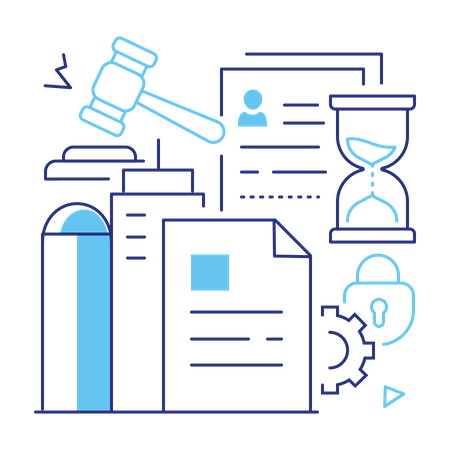 Processo de adoção de criança  Ilustração