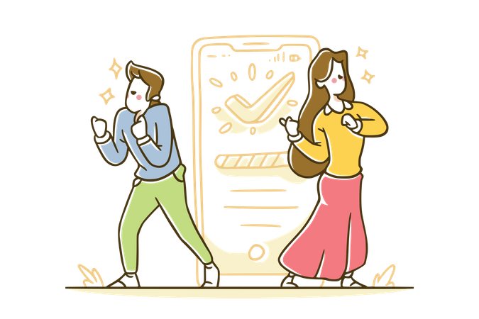 Processo de compra de produto acabado  Ilustração