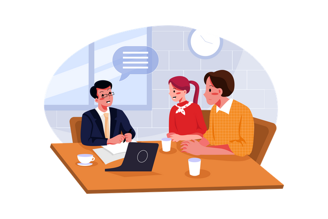 Processo de entrevista  Ilustração