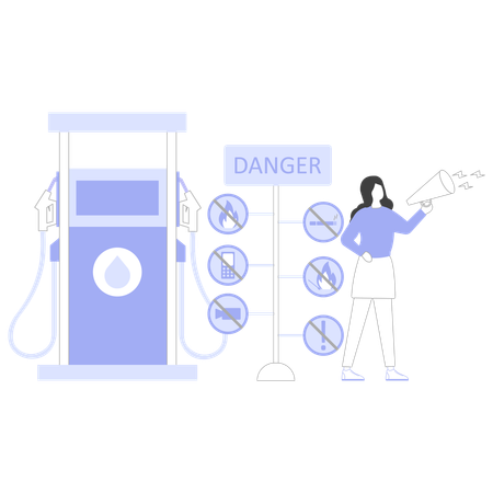 Processo de reabastecimento  Ilustração