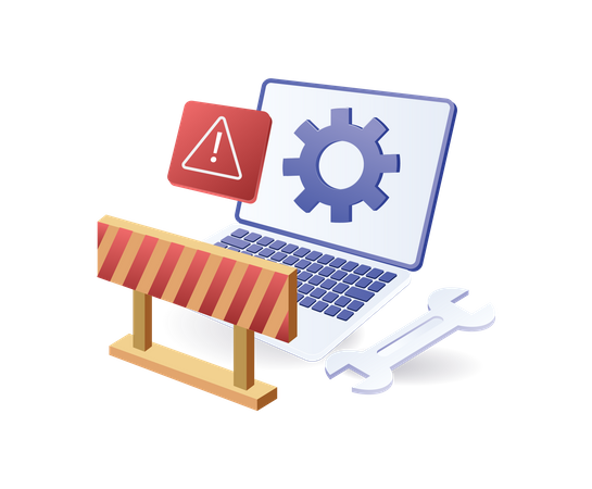 Processus de maintenance des mises à jour des applications informatiques  Illustration