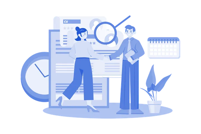 Processus de recrutement  Illustration