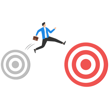 Prochaine cible commerciale  Illustration