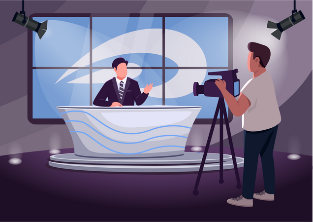 Producción de noticias  Ilustración