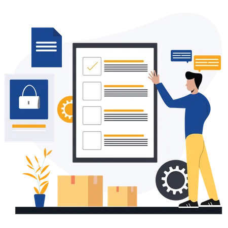 Product Checklist  Illustration