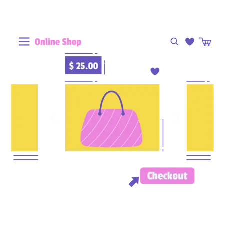 Product Checkout  Illustration