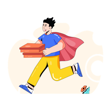 Product Delivery  Illustration