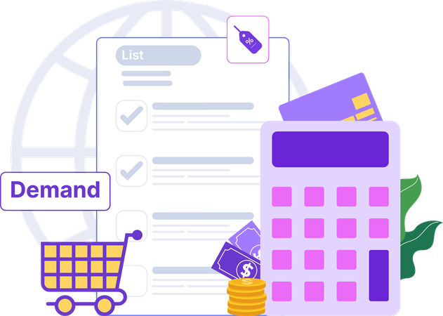 Product Demand List  Illustration