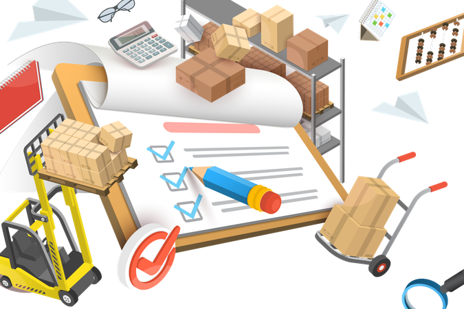Product Inventory Management  Illustration