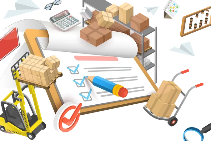 Product Inventory Management  Illustration