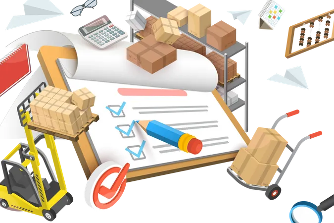 Product Inventory Management  Illustration