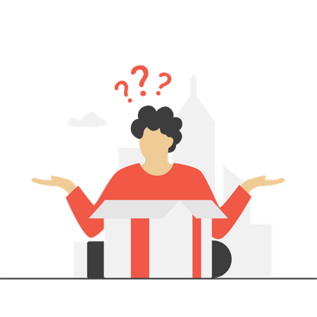 Product is Empty  Illustration